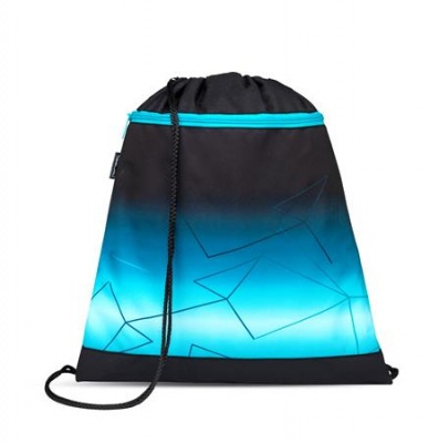 Tornazsák, BELMIL "Fire Footbal", fekete-kék, foci