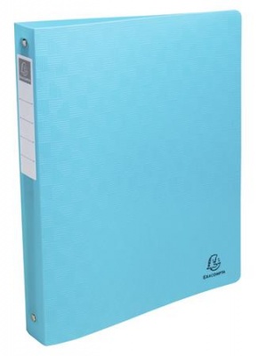 Gyűrűs könyv, 4 gyűrű, 40 mm, A4+, PP, EXACOMPTA "Pop`Nco", vegyes színek