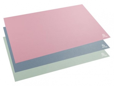 Könyökalátét, karton, 575x375 mm, EXACOMPTA "AutentiK", vegyes színek