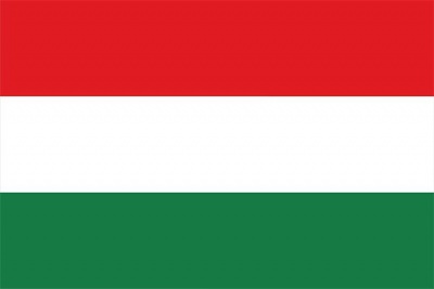 Zászló, magyar, címer nélkül, 80x120 cm