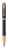 Töltőtoll, arany színű klip, cizellált fekete tolltest, PARKER "Royal IM Premium"