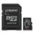 Memóriakártya, microSDXC, 256GB, C10/UHS-I/U1/V10/A1, Gen3, adapter, KINGSTON "Canvas Select Plus"