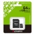 Memóriakártya, microSDXC, 64GB, C10/UHS-I/U1/V10/A1, Gen3, adapter, KINGSTON "Canvas Select Plus"